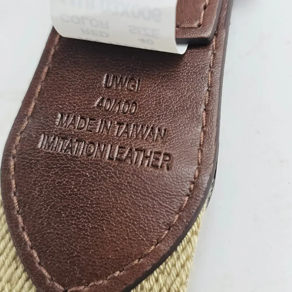 NEW University of South Carolina Gamecocks Ribbon Belt by Collegiate Men's 42